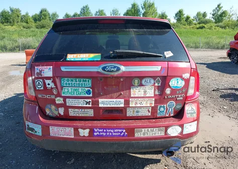 2013 Ford Edge Limited из США, поврежденный, VIN 2FMDK4KC6DBB00260